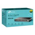 TP-Link TL-SG108E 8-porttinen Gigabit Helppo Älykäs Kytkin - Musta