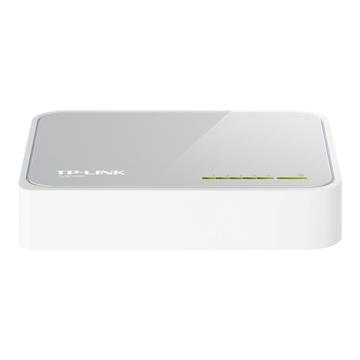 TP-Link TL-SF1005D 5-porttinen Työpöytäkytkin - 10/100 Mbps - Valkoinen