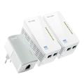 TP-Link TL-WPA4220T KIT AV500 Powerline Universal WiFi signaalin laajennin, 2 porttia, Network Kit Bridge 500Mbps Langaton Kaapeli