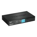 TRENDnet TPE-S44 8-porttinen PoE-kytkin - 10/100Mbps - Musta