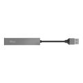 Luota Halyx Aluminium 4-Port Mini USB Hubi 4 porttinen ja USB-porttiin