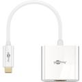 Goobay USB-C - HDMI Sovitinkaapeli - Valkoinen