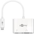 Goobay USB-C - VGA / USB-C PD - Valkoinen