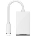 Goobay USB-C / DisplayPort Sovitin - Valkoinen