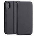 3Sixt SlimFolio iPhone XS Max Läppäkotelo - Musta