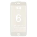 iPhone 6/6S 4D Full Size Tempered Glass Screen Protector - White