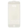 iPhone 6 Plus/6S Plus 4D Full Size Näytönsuoja - Karkaistua Lasia - Valkoinen