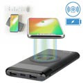 4smarts VoltHub Inductive Qi Varavirtalähde - 10000mAh - Musta