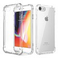 Naarmuuntumisen Estävä iPhone 7 / iPhone 8 Hybrid Suojakuori - Kristallinkirkas
