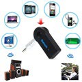 Yleiskäyttöinen Bluetooth / 3,5mm Audiovastaanotin - Musta