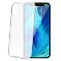 Celly Gelskin iPhone XS Max TPU Suojakuori - Läpinäkyvä
