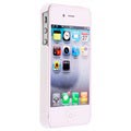 iPhone 4 / 4S Code Pinnoitettu Suojakuori - Valkoinen