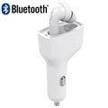 Dacom G22c Bluetooth 4.2 Kuuloke Autolaturilla - Valkoinen