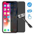 Devia 3D Full Glass Privacy iPhone XS Max Panssarilasi - 9H, 0.26mm - Musta