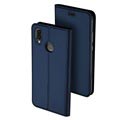 Dux Ducis Skin Pro Huawei P20 Lite Läppäkotelo - Tummansininen