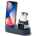 Elago Trio Latausjalusta - iPhone, Apple Watch, AirPods