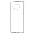 G-Case Cool Sarjan Samsung Galaxy Note9 TPU Suojakuori - Läpinäkyvä