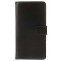 LG G3 Nahkainen Lompakkokotelo (Avoin pakkaus - Erinomainen) - Musta