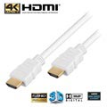 Goobay Korkeanopeuksinen HDMI- johto Ethernetillä - 0.5m - Valkoinen