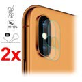 Hat Prince iPhone XS Max Kameralinssin Panssarilasi Suojus - 2 Kpl.