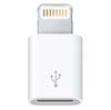 Apple Lightning / Micro-USB -Sovitin MD820ZM/A - iPhone 6S/X/XR/XS Max, iPad Pro - Valkoinen