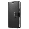 Samsung Galaxy S9 Mercury Rich Diary Lompakkokotelo - Musta
