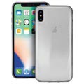 Puro 0.3 Nude iPhone XS Max TPU Suojakuori - Läpinäkyvä