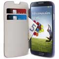 Puro Lompakkokotelo - Samsung Galaxy S4 I9500, I9505, I9502 - Sininen