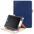 Retro Smart Folio-kotelo - iPad 9.7, iPad Air 2, iPad Air - Tummansininen