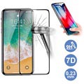 Rock 7D Cold Carving iPhone XS Max Panssarilasi - 9H, 0.23mm - Musta