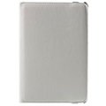 Samsung Galaxy Tab A 8.0 Pyörivä Kotelo (Avoin pakkaus - Erinomainen) - Valkoinen