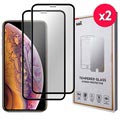 Saii Premium iPhone XS Max Panssarilasi - 9H - 2 Kpl.