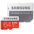 Samsung MB-MC64GA/EU Evo Plus MicroSDXC-muistikortti - 64 Gt