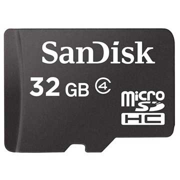 SanDisk MicroSD / MicroSDHC Muistikortti SDSDQM-032G-B35A - 32Gt