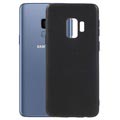 Samsung Galaxy S9 Matta Silikonikuori - Musta