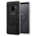 Spigen Liquid Crystal Glitter Samsung Galaxy S9 Suojakuori - Läpinäkyvä