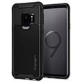 Samsung Galaxy S9 Spigen Rugged Armor Urban Suojakuori - Musta