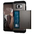 Samsung Galaxy S8 Spigen Slim Armor CS Suojakotelo - Gunmetal