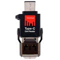 Strontium USB C-Tyyppi / microSD OTG Kortinlukija