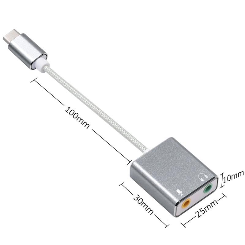 usb c to aux splitter