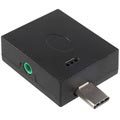 USB 3.1 Type-C / 3.5mm OTG & Digital Audio Sovitin - Musta