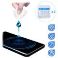Yleismallinen Nano Liquid Näytönsuoja Älypuhelimelle, Tabletille - 2 Kpl