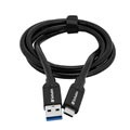 Verbatim Sync & Charge USB-C / USB-A Kaapeli - 1m - Musta