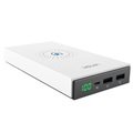 Vinsic 2-in-1 Langaton Qi Laturi & Virtapankki - 12000 mAh