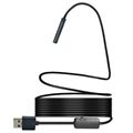 Vesitiivis 8mm USB Endoskooppikamera YPC110 - 7m - Musta