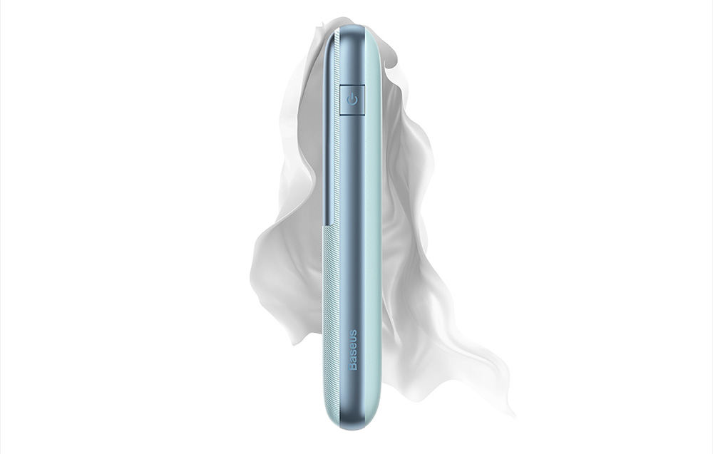 Baseus Bipow Pro Digital Display pikalataus Power Bank 10000mAh/20W - 2xUSB, USB-C - sininen - sininen