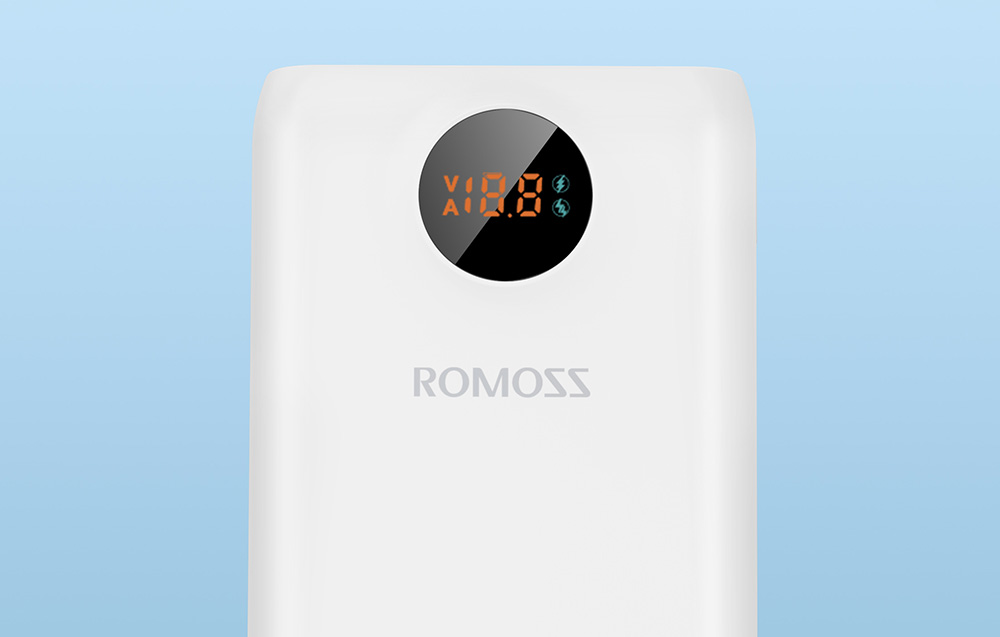 Romoss SW20S Pro Power Bank 20000mAh - 30W - Valkoinen