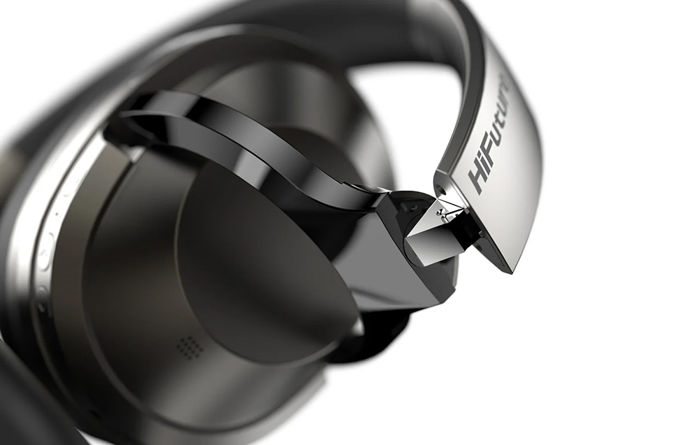 HiFuture FutureTour Pro langattomat kuulokkeet - ANC, Bluetooth 5.2 - musta