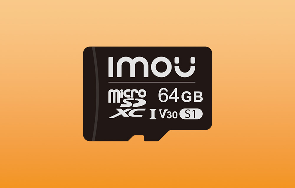 Imou S1 microSDXC-muistikortti - UHS-I, 10/U3/V30 - 64GB - 64GB