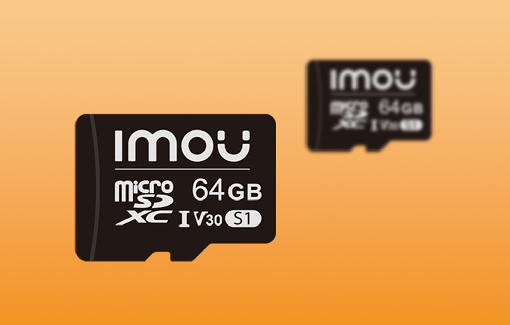 Imou S1 microSDXC-muistikortti - UHS-I, 10/U3/V30 - 64GB - 64GB